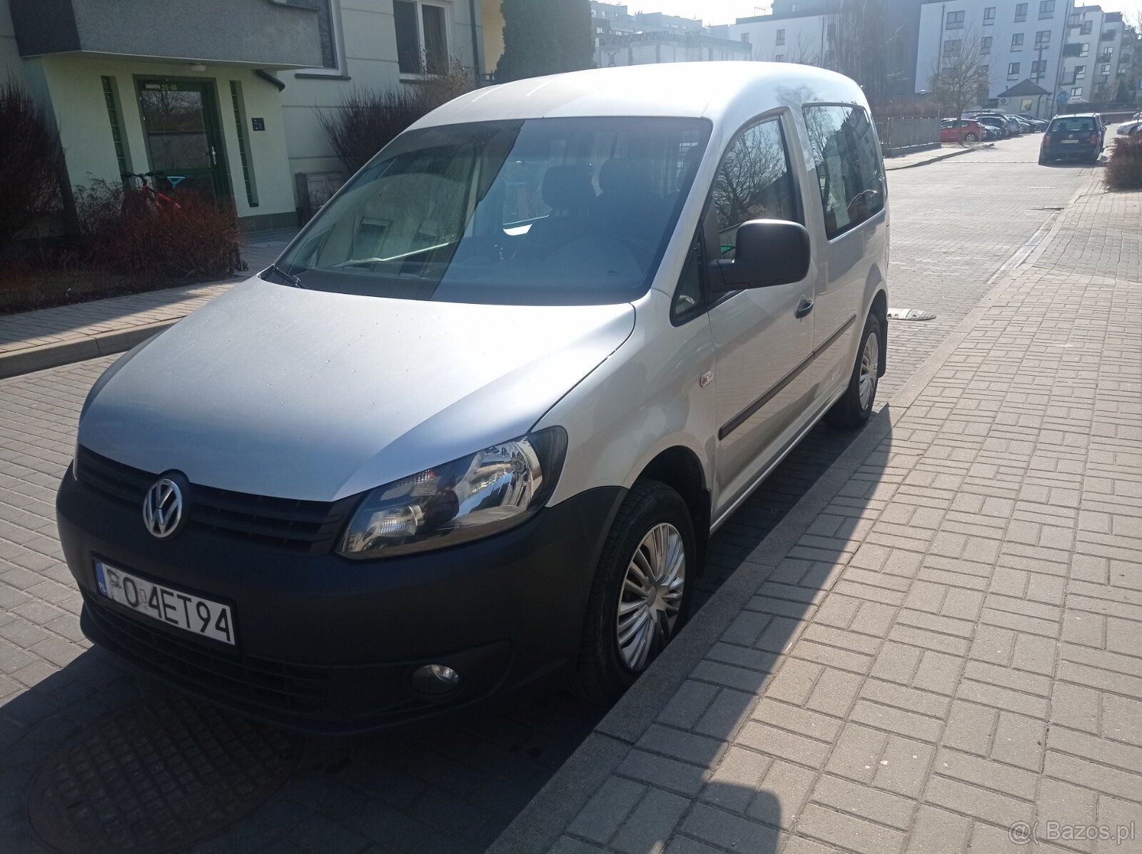 VW Caddy , 1/6D 110km , 2015, 5-sos , cięż. , salon polska - 4