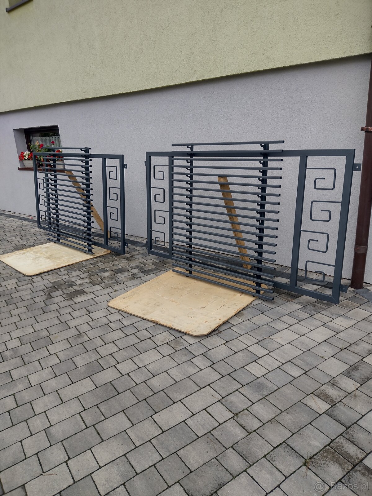 Ogrodzenie, przęsła ogrodzeniowe modułowe, kraty antywłamani - 4