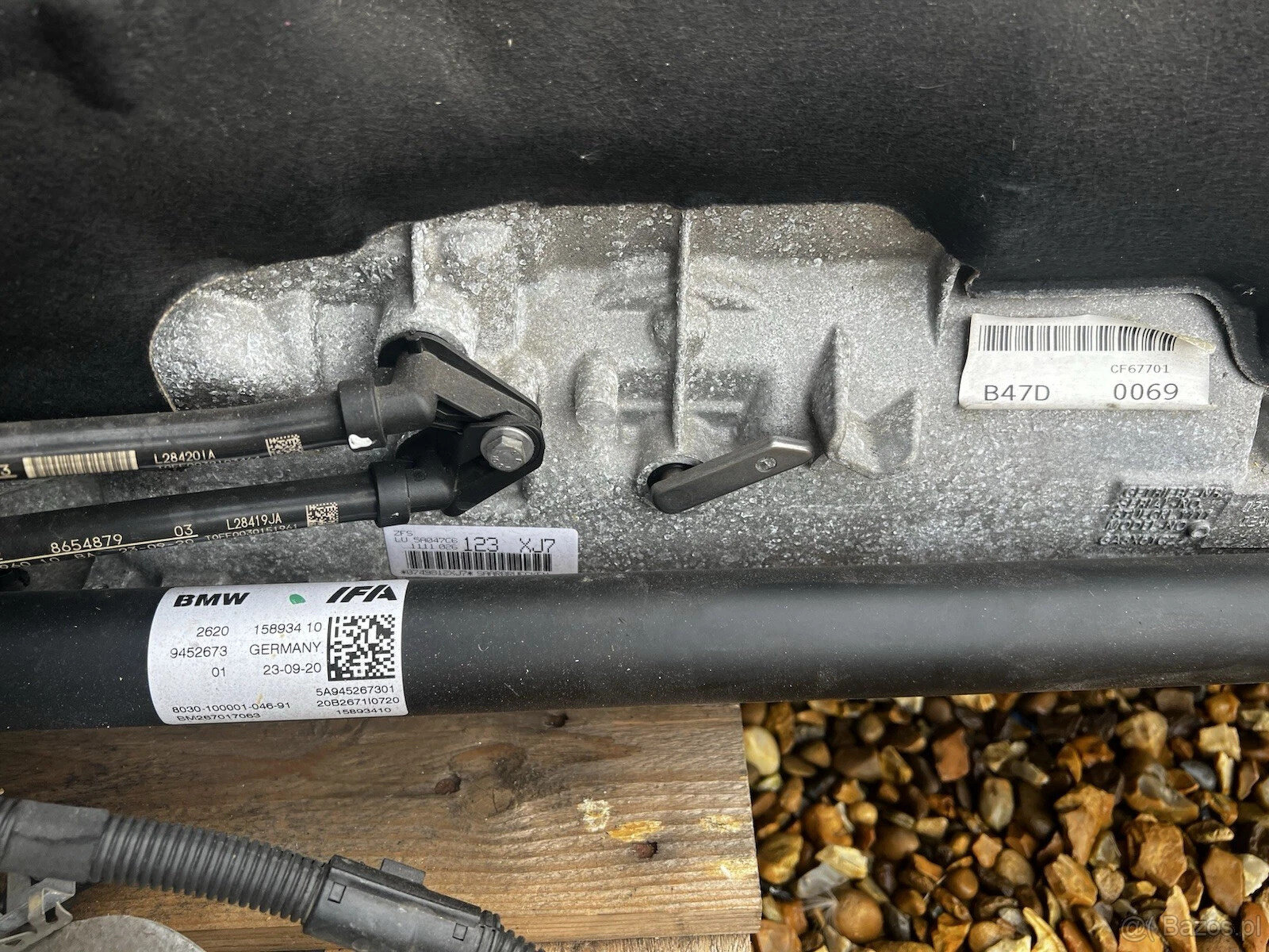 BMW G30 G31 G01 X3 Seria 5 520d Silnik kompletny B47 Xdrive - 4