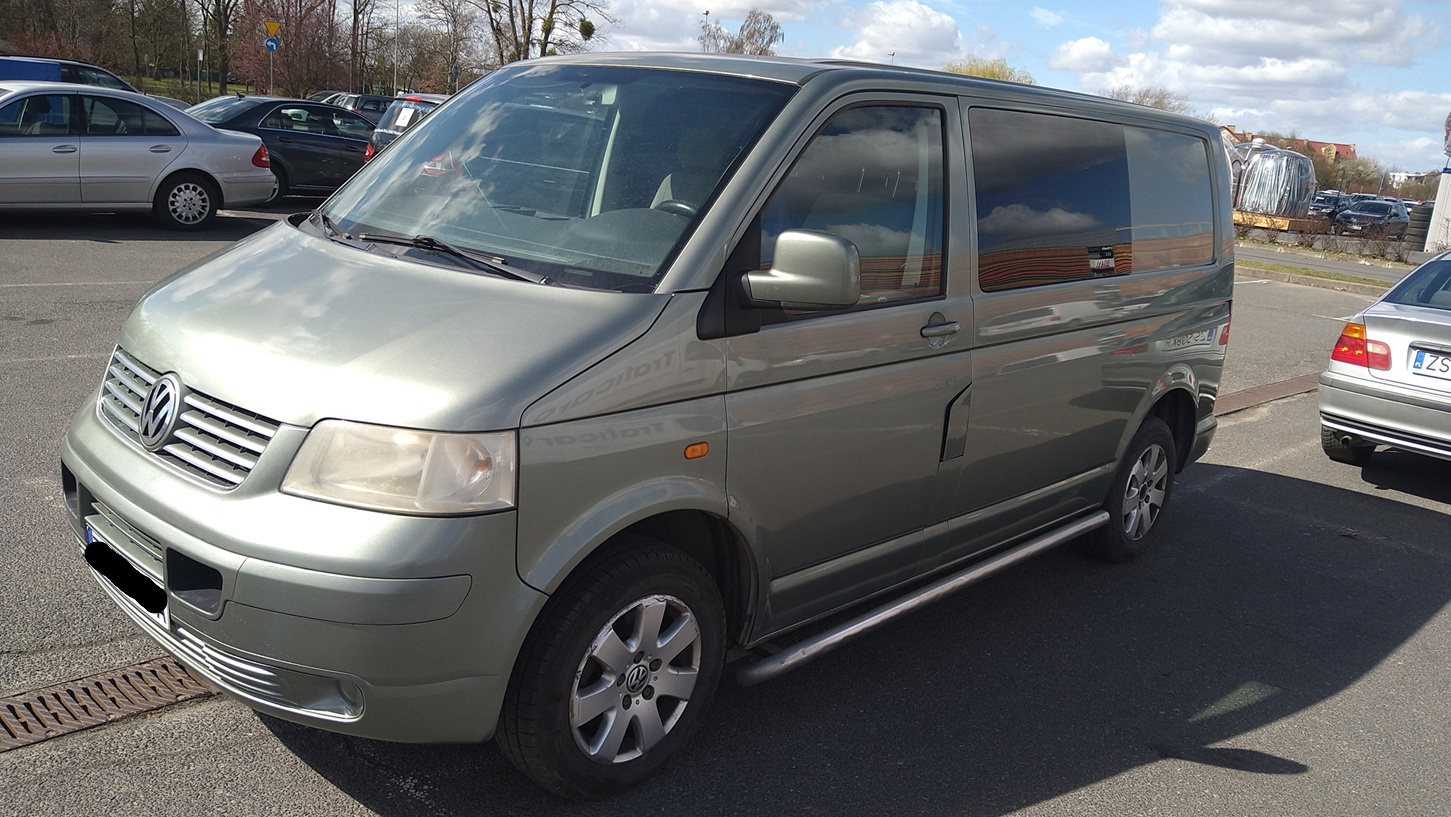 volkswagen transporter t5 2.5 tdi 2005r klima - 4