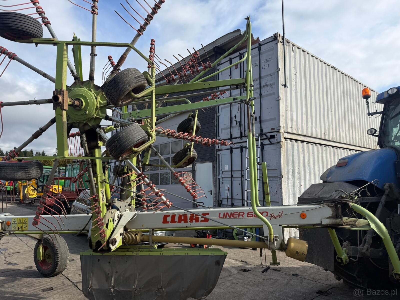 Zgrabiarka karuzelowa Claas Liner 680 cena 19900 zł.Lokaliza - 4