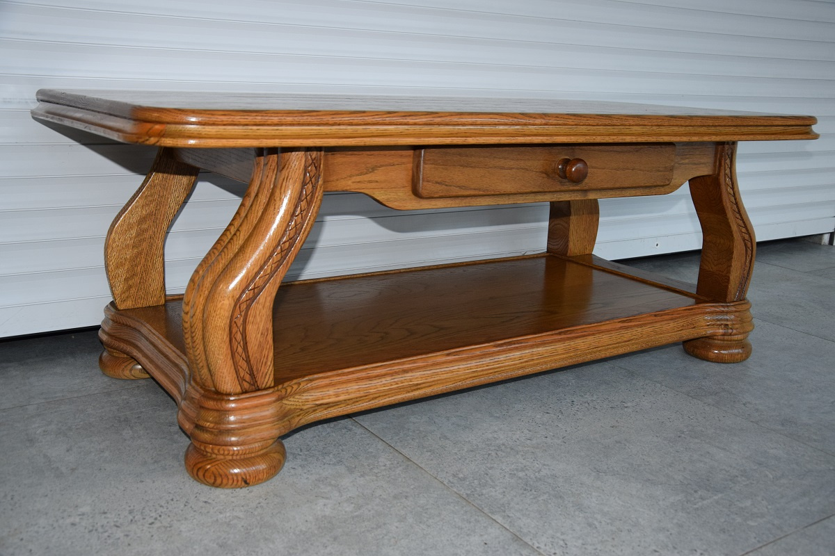 ława dębowa - super stan - 4