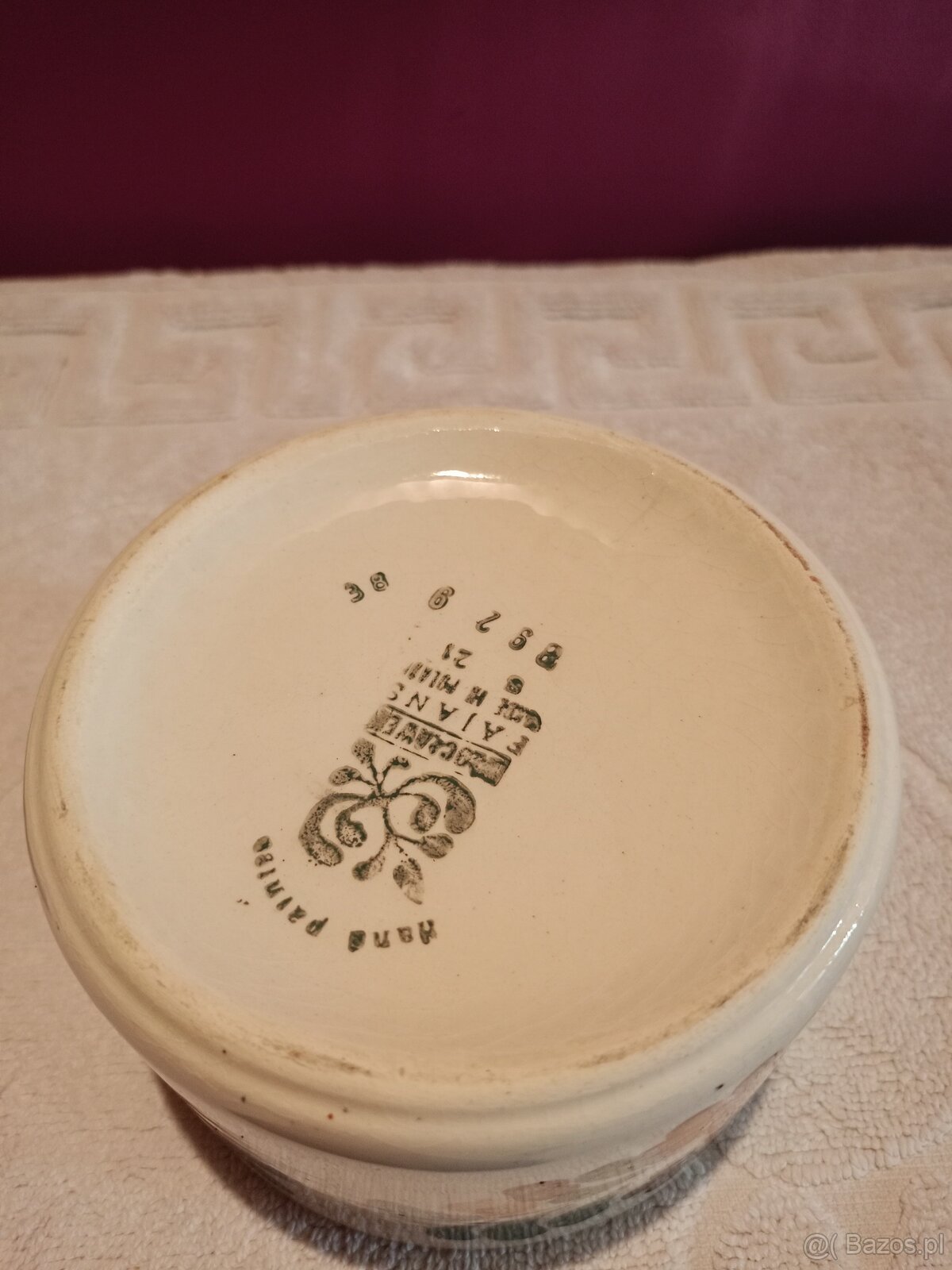 Cukiernica z Fabryki Fajansu we Włocławku w stylu vintage. - 4