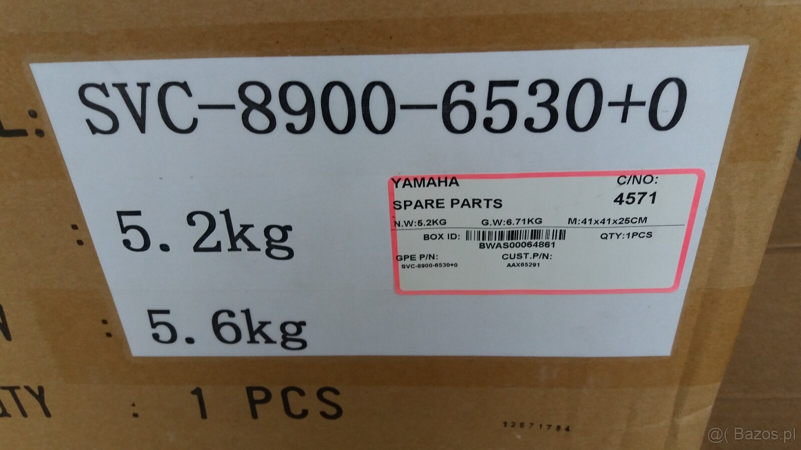 Głośnik Yamaha AAX65291 4 ohm - 4