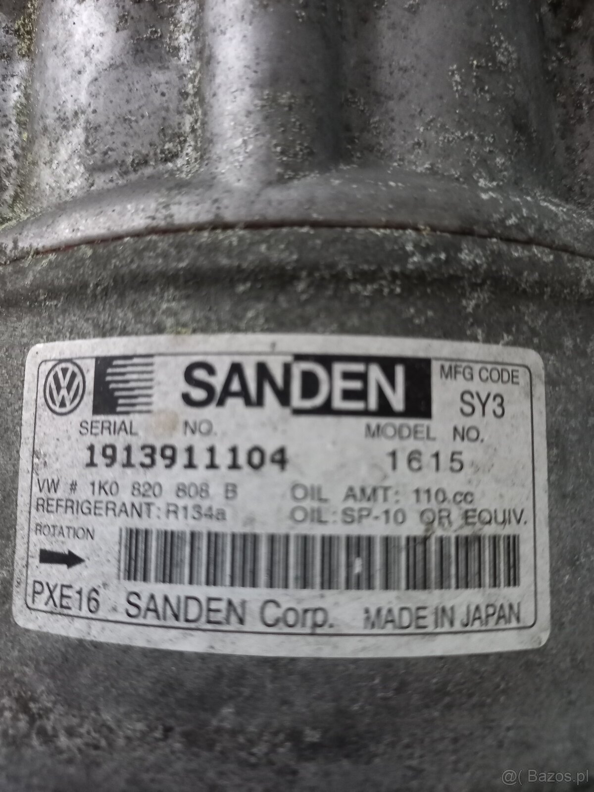 Sprężarka klimatyzacji made in japan grupa vw - 4