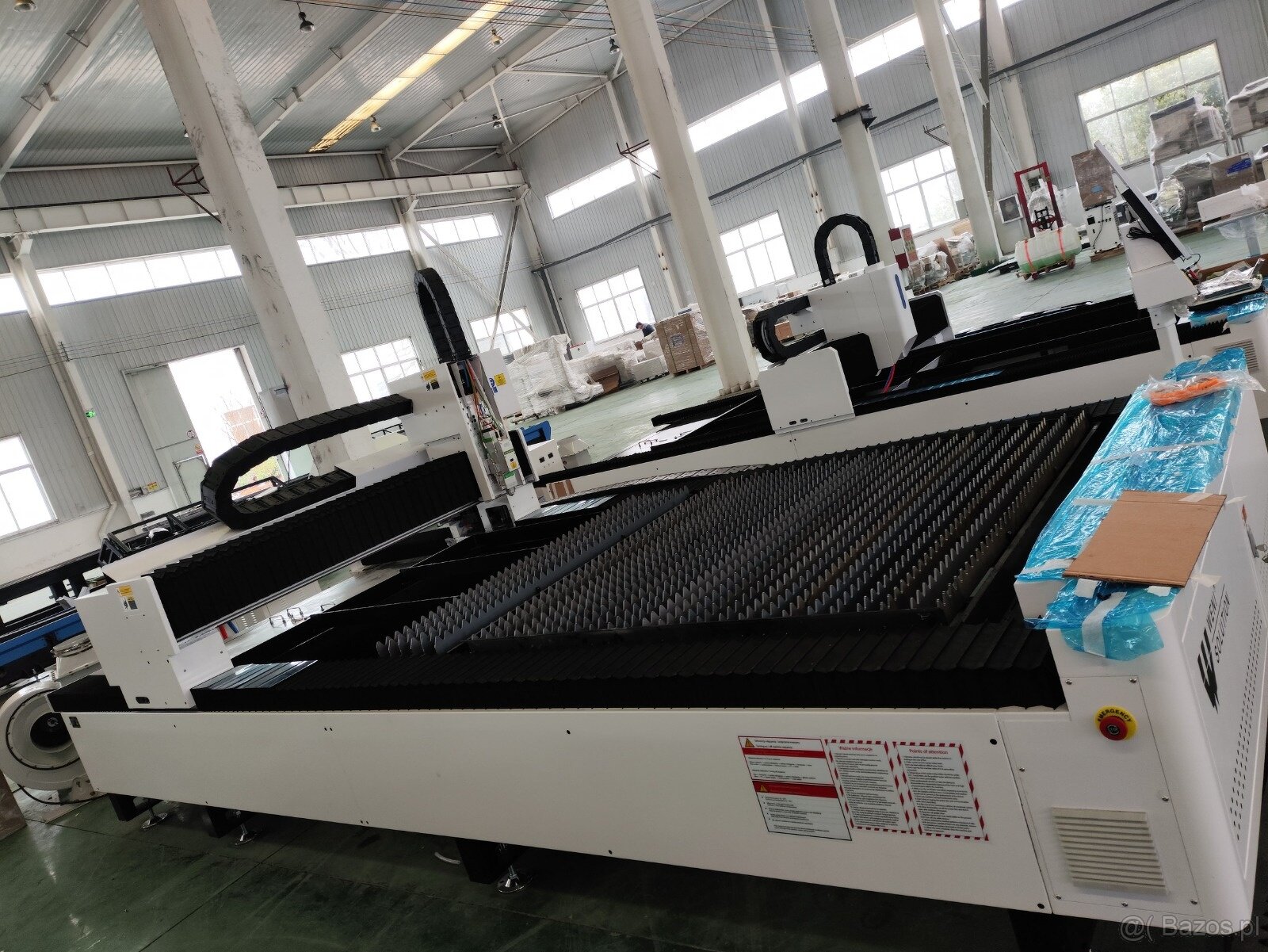 Fiber Laser Wycinarka Laserowa CNC 3015G Weni 6Kw Serwis PL - 4