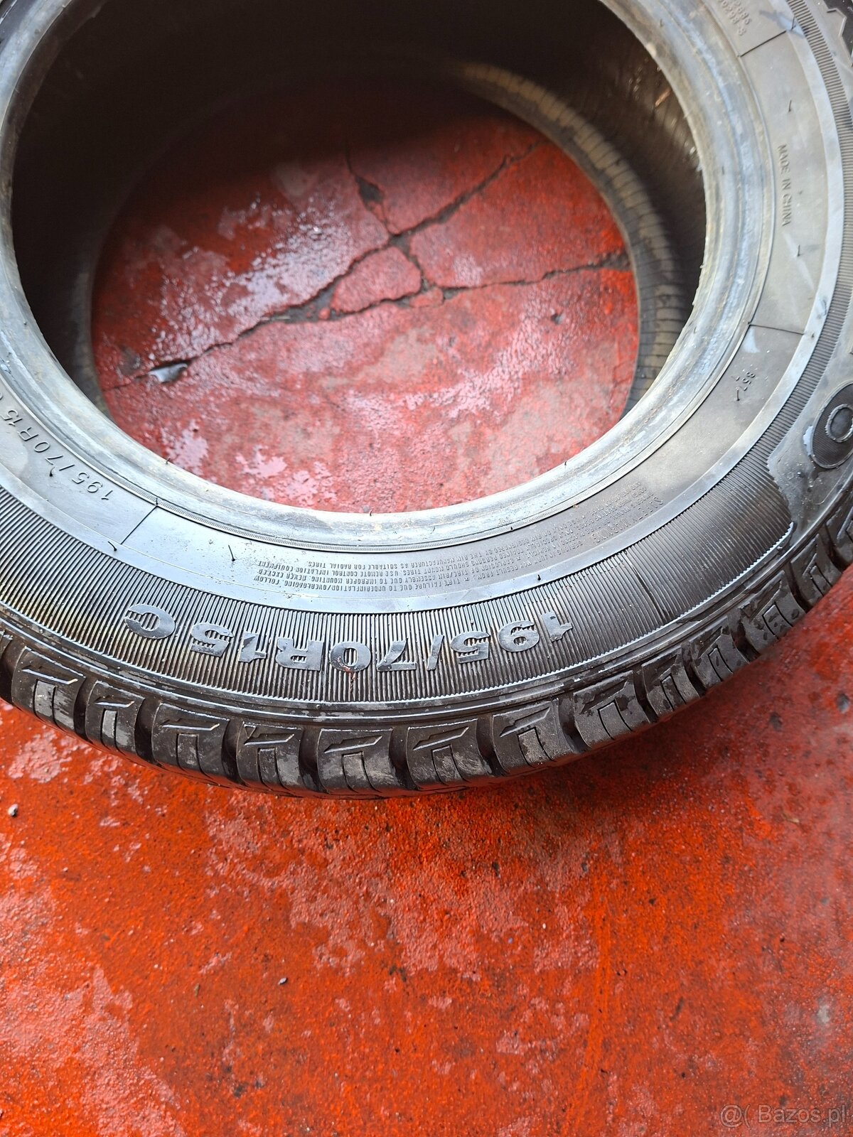 opona 195/70/15 c KUMHO RIADIAL 857 1 sztuka 104/102r nowa - 4