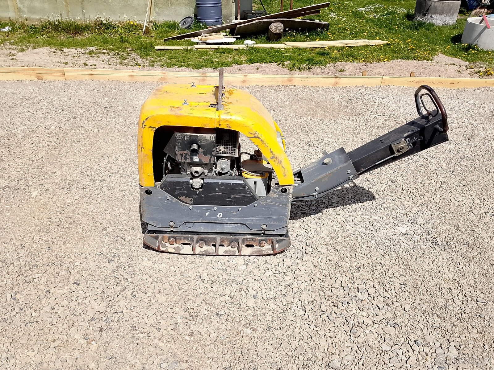 Zagęszczarka atlas 500kg - 4