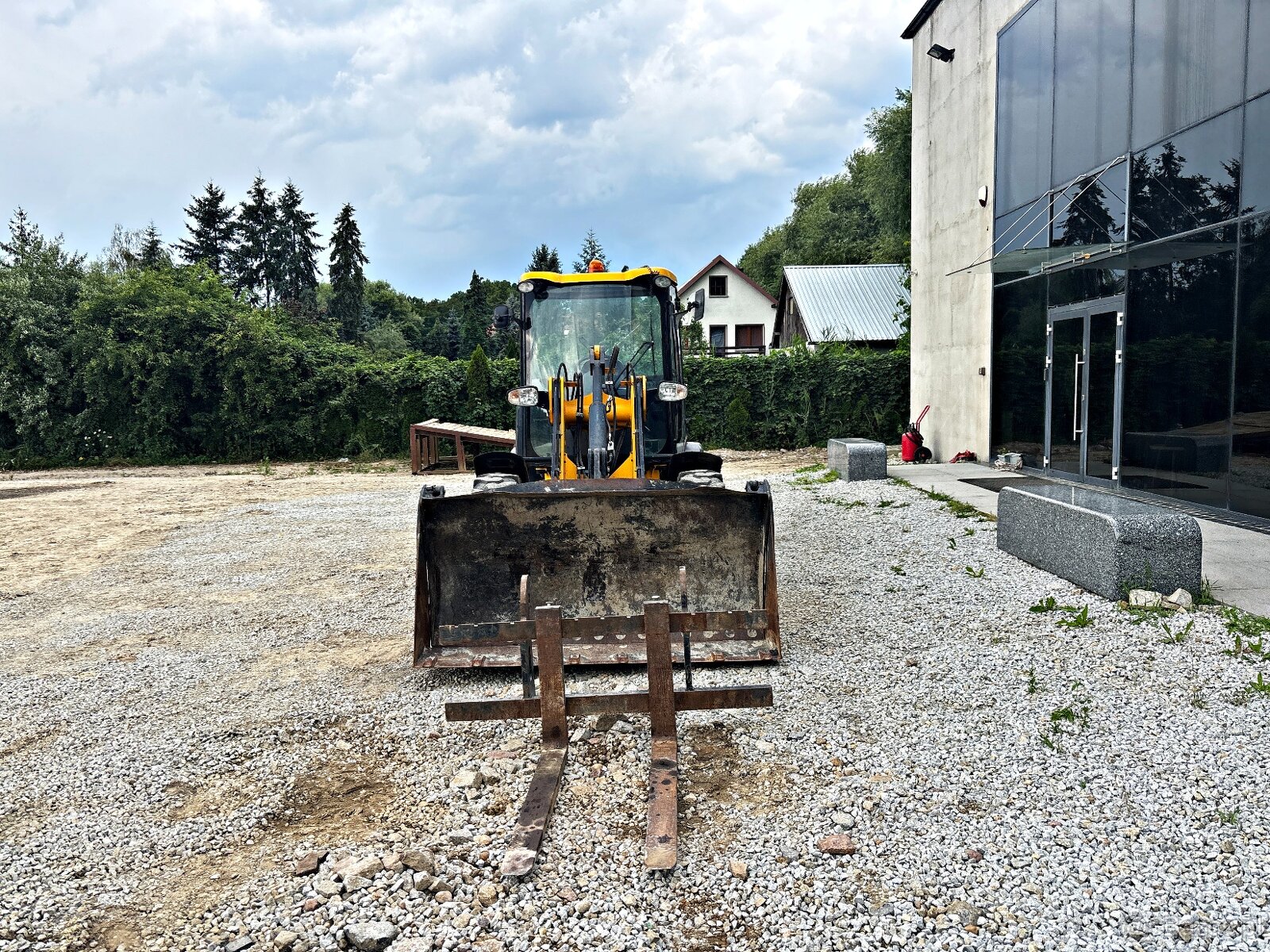 JCB 406 B ŁADOWARKA KOŁOWA 2013R | 407 409 VOLVO L30 L20 CAT - 4