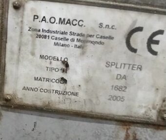 Rozcinarka do listew P.A.O.MACC. Splitter - 4