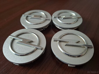 OPEL 4 ORYGINALNE DEKIELEKI DO FELG 60MM - 4