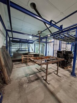 Kompletna linia lakierni proszkowej, kabina + piec + Wagner - 4