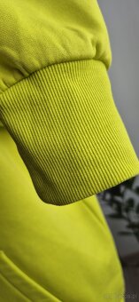 Bluza damska z kapturem kangurek basic limonka M 38 - 4