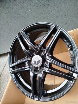 A104# Alufelgi 17" 5x112 et36 7,5J Vw Audi Skoda Seat Merce - 4