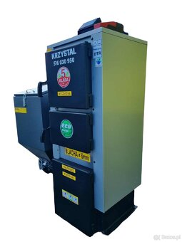 Kocioł Piec na eko groszek 20kW/180m2-Krzystal - 4
