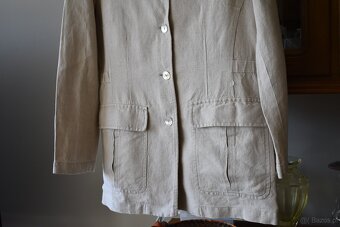 Żakiet vintage len firma InWear - 4