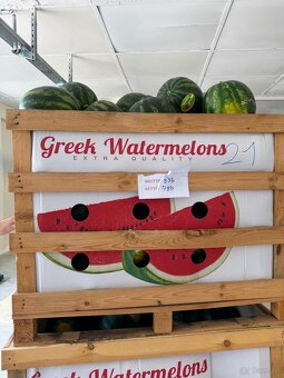 Greckie czerwone melony / arbuzy / dynie - 4
