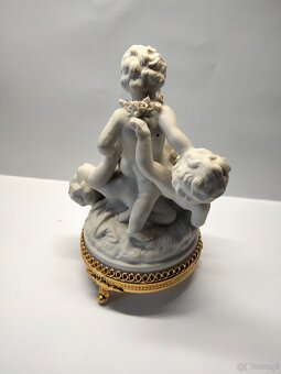 Figura stara sygnowana porcelana Unterweissbach Turyngia - 4