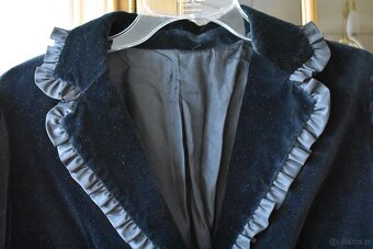 Żakiet czarny asamit - 4