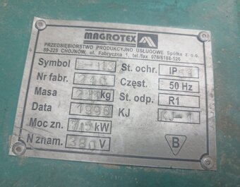 Śrutownik bijakowy z silnikiem 7,5kW Magrotex - 4