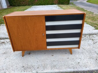 Jiroutek šuplíkatá komoda malá černobílá - 4