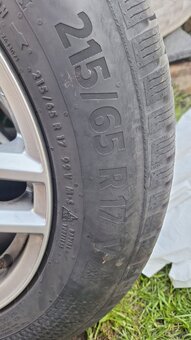 Alufelgi 17 5x112  z oponami 215/65R17 - 4