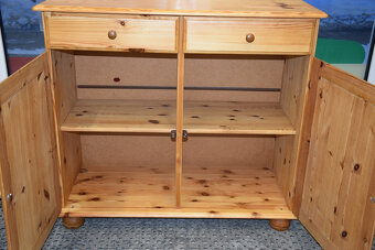 komoda z drewna sosnowego - jak nowa - 4