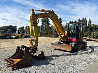 KOMATSU PC 118 MR-8 KOPARKA GĄSIENICOWA 2012R. | Komatsu PC1 - 4