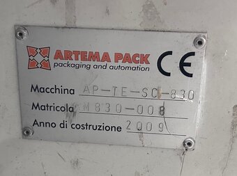 Automatyczna linia do pakowania, owijarka, zgrzewarka Artema - 4