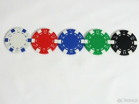 Vida XL Zestaw żetonów do pokera, 500 szt., 11,5 g - 4