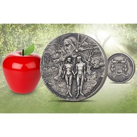 Srebrna moneta Adam i Ewa 5Oz 2019 - 4