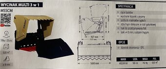 Wybierak kiszonki FK MACHINERY wycinak szczękowy 3 w 1 MULTI - 4