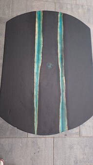 Stolik kawowy plus krzesło PRL - 4