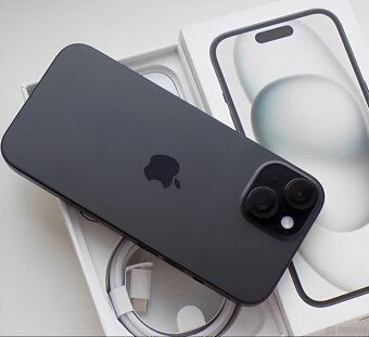 iPhone 15 Black BATERIA 100% TOP - 4