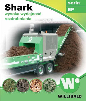 Mobilny i stacjonarny rozdrabniacz Willibald EP 5500 shark o - 4
