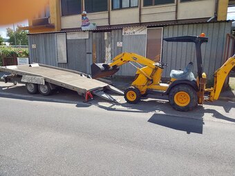JCB mini CX+ przyczepa - 4