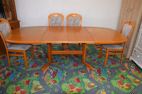 stół rozkładany i sześć krzeseł - jak nowy - 4