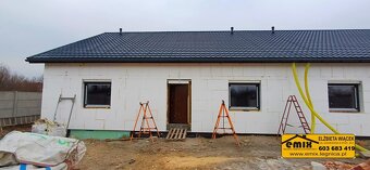 Budowa domu bliźniaczego w Legnicy - segment 123,75 m2 - 4