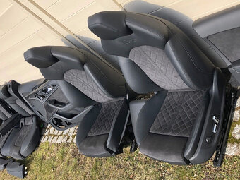 RECARO Audi A6 S6 RS6 4G C7 Fotele Alcantara - 4