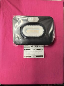 Reflektor Tracon SMD LED, czarny, z czujnikiem ruchu - 4
