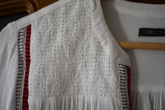 Biała bluzka boho - 4