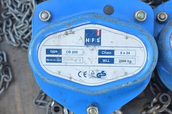 Ręczny wciągnik łańcuchowy CB 200 (HFS Austria) – 2000 kg - 4