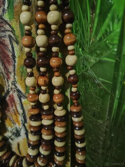 3-częściowy zestaw drewnianej biżuterii w stylu Boho - 4