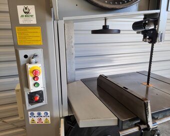 Piła taśmowa MEBER SR 900 do lameli rozcinania tarciy - 4