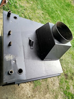 używany kominek z płaszczem wodnym Lava Base PL 17 kW - 4