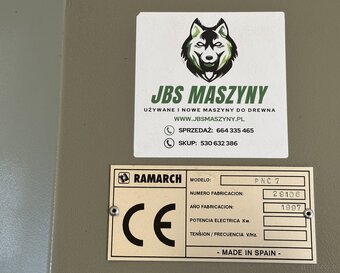 Prasa pneumatyczna otworowa RAMARCH PNC 7 - 4