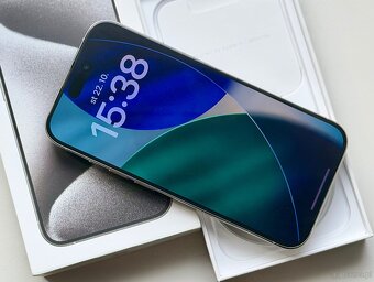 iPhone 15 Pro White Titanium BATERIA 100% TOP - 4