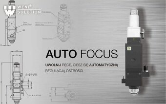 Fiber Laser wycinarka laserowa ploter CNC Weni 3015H -6kW - 4