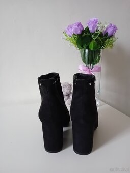 Czarne botki Deezze - 4