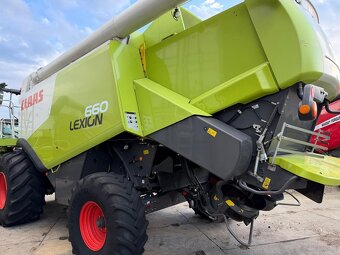 Kombajn zbożowy Claas Lexion 660 heder V750 rok 2011 cena 38 - 4